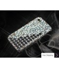 Scatter Cubical Crystallized Swarovski Phone Case - Silver
