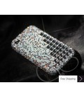 Scatter Cubical Crystallized Swarovski Phone Case - Silver