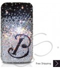 Gradation Personalized Bling Swarovski Crystal iPhone 15 Case iPhone 15 Pro and iPhone 15 Pro MAX Case - B series