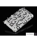 Alphabets Crystallized Swarovski Phone Case