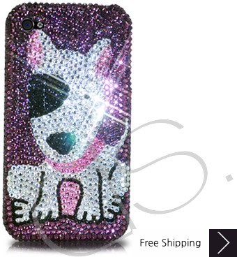 Bull Terrier Crystallized Swarovski Phone Case