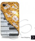 Piano Bling Swarovski Crystal iPhone 15 Case iPhone 15 Pro and iPhone 15 Pro MAX Case