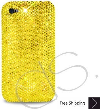 Classic Crystallized Swarovski Phone Case - Yellow