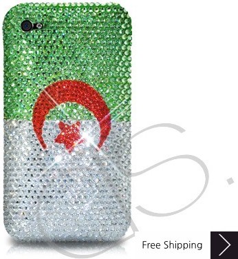 National Series Crystallized Swarovski Phone Case - Algeria