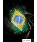 National Series Crystallized Swarovski Phone Case - Brazil