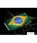 National Series Crystallized Swarovski Phone Case - Brazil