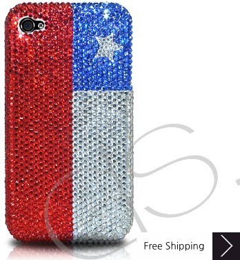 National Series Crystallized Swarovski Phone Case - Chile