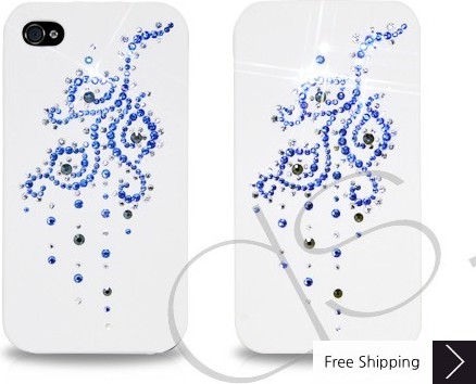 Vine Flower Crystallized Swarovski Phone Case