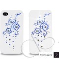 Vine Flower Bling Swarovski Crystal iPhone 14 Case iPhone 14 Pro and iPhone 14 Pro MAX Case