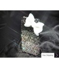 IBBON 3D CRYSTALLIZED SWAROVSKI PHONE CASE - BLUE