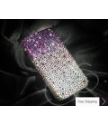 Gradation Crystallized Swarovski iPhone 4 Case - Purple