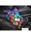 Ribbon 3D Crystallized Swarovski iPhone 4 Case - Multicolor