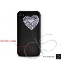 Love Heart Bling Swarovski Crystal iPhone 14 Case iPhone 14 Pro and iPhone 14 Pro MAX Case Valentine's Special