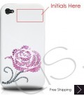 ピンクのバラ科ブリンブリンスワロフ スキー iPhone 8 と iPhone 8 プラス ケース バレンタイン特
