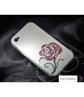 Pink Rosaceae Crystallized Swarovski Phone Case Valentine's Special - Pink (Thank you)