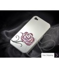 Pink Rosaceae Crystallized Swarovski Phone Case Valentine's Special - Pink (Thank you)