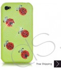 Mini Coccinella Bling Swarovski Crystal iPhone 14 Case iPhone 14 Pro and iPhone 14 Pro MAX Case