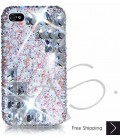 Symmetric Bling Swarovski Crystal iPhone 13 Case iPhone 13 Pro and iPhone 13 Pro MAX Case - Platinum 