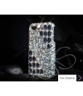 Symmetric Swarovski Crystal Phone Case - Platinum 