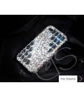 Symmetric Swarovski Crystal Phone Case - Platinum 