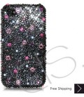 Color Dotted Swarovski Crystal Phone Case 