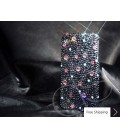 Color Dotted Swarovski Crystal Phone Case 