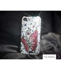 Butterfly Fantasy Swarovski Crystal Phone Case - Pink 