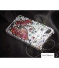 Butterfly Fantasy Swarovski Crystal Phone Case - Pink 