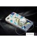 Swan 3D Swarovski Crystal Phone Case 