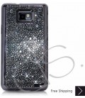 Castillo Swarovski Crystal Samsung Galaxy S2 I9100 Case - Black 