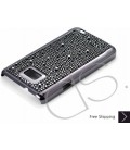 Castillo Swarovski Crystal Samsung Galaxy S2 I9100 Case - Black 