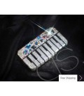 Piano Keys Swarovski Crystal Phone Case 