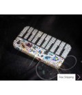 Piano Keys Swarovski Crystal Phone Case 