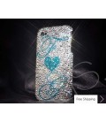 Eternal Love Personalized Swarovski Crystal Phone Case 