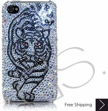 Tiger Force Swarovski Crystal Phone Case 