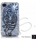 Tiger Force Bling Swarovski Crystal iPhone 15 Case iPhone 15 Pro and iPhone 15 Pro MAX Case 