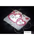 Lover's Personalized Swarovski Crystal Phone Case 