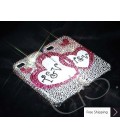 Lover's Personalized Swarovski Crystal Phone Case 