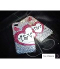 Lover's Personalized Swarovski Crystal Phone Case 