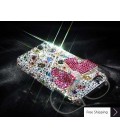 Brisk Bow 3D Swarovski Crystal Phone Case - Pink 