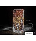 Butterfly Fantasy Swarovski Crystal Phone Case - Gold 