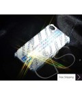 Cubical Stripe Swarovski Crystal Phone Case 