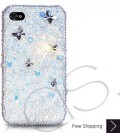 Mini Butterfly Bling Swarovski Crystal iPhone 16 Case iPhone 16 Pro and iPhone 16 Pro MAX Case 
