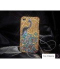 Peacock Swarovski Crystal Phone Case 