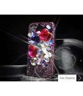 Colorato 3D Swarovski Crystal Phone Case - Purple 