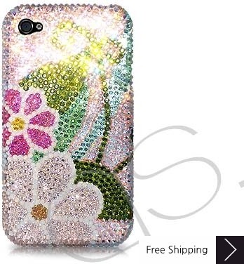 Botanic Swarovski Crystal Phone Case 