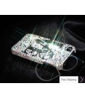 Love Skull Swarovski Crystal Phone Case 