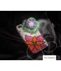 Floral Fairy 3D Swarovski Crystal Phone Case - Pink 