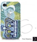 Crown Personalized Bling Swarovski Crystal iPhone 15 Case iPhone 15 Pro and iPhone 15 Pro MAX Case 