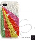 Rainbow Ray Swarovski Crystal Phone Case 